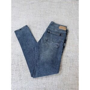Buffalo David Bitton Max-X Skinny Stretch Jeans Mens 32x32 Blue Denim Pants